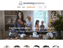 Tablet Screenshot of mommypotamus.com